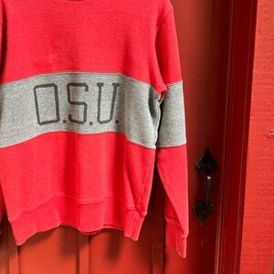 Red and Gray OS U Sweatshirt